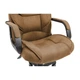 Офісне Крісло Керівника FoxyDesign М1 Tilt Пластик Річ Mustang Caramel Бежевий - зображення 4