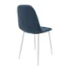 Стілець крісло м'який SplitDesign U Sorrento 88 білі ніжки Синій - зображення 3
