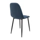 Стілець крісло м'який SplitDesign U Sorrento 88 чорні ніжки Синій - зображення 3