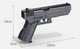 Детский конструктор пистолет Panlos Brick Glock 18 336 деталей 670010 - изображение 5