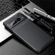 Протиударний чохол Карбон для Google Pixel 7 Pro чорний силіконовий бампер - зображення 2