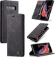 Чехол книжка Caseme с магнитом для Samsung Galaxy S10 Plus черный - изображение 2