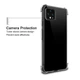 Противоударный силиконовый чехол бампер с усиленными углами для Google Pixel 4 прозрачный - изображение 3