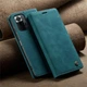 Чехол книжка Caseme с магнитом для Xiaomi Redmi Note 10 Pro зеленый - изображение 1