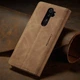 Чохол книжка Caseme з магнітом для Xiaomi Redmi Note 8 Pro коричневий - зображення 2