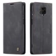 Чохол книжка Caseme з магнітом для Xiaomi Redmi Note 9 Pro чорний - зображення 4
