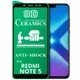 Гнучке захисне скло для Xiaomi Redmi Note 5 чорне протиударне на весь екран клей по всій поверхні - зображення 1