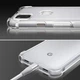 Противоударный силиконовый чехол бампер с усиленными углами для Google Pixel 4a прозрачный - изображение 5