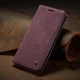 Чехол книжка Caseme с магнитом для Samsung S10e бордовый бумажник - изображение 1