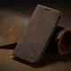 Чохол книжка Caseme з магнітом для Samsung Galaxy A50 A30s кавовий гаманець - зображення 1