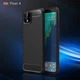 Гумовий чохол для Google Pixel 4 чорний протиударний бампер - зображення 7