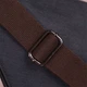 Сумка-слинг через плечо мужская тканевая Vintage leather-22196 Черная - изображение 8