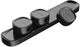 Тримач-затискач для кабелю магнітний Baseus Peas Cable Clip ACWDJ-01&nbsp;Black - зображення 2