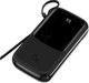 Портативна батарея Baseus Qpow Digital Display Power Bank 20000mAh 15W With IP Cable PPQD-F01 Black - зображення 3