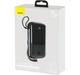 Портативна батарея Baseus Qpow Digital Display Power Bank 20000mAh 15W With IP Cable PPQD-F01 Black - зображення 6