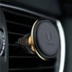 Автомобильный держатель холдер Baseus Magnetic Air Vent Car Mount Holder SUGX-A0V Gold - изображение 4