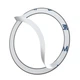 Пластина для MagSafe Baseus Halo Series Magnetic Metal Ring 2pcs/pack PCCH000001&nbsp;Black - изображение 3