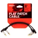 Патч-кабель D'ADDARIO PW-FPRR-206 Custom Series Flat Patch Cables (15cm) - изображение 1
