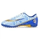 Сороконожки футбольные Zelart 222-1 размер 38 White-Blue-Gold - изображение 2