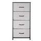 Комод побутовий LUMINARIA PERFECT GRAY 4B (органайзер для зберігання речей та одягу) - изображение 2
