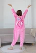 Пижама кигуруми Kigurumi Стич Розовый для девочки размер на рост 155-165 см (20135411) - изображение 5