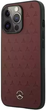 Панель Mercedes Leather Stars Pattern для Apple iPhone 13/13 Pro Red (3666339020637) - зображення 1