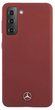 Панель Mercedes Silicone Line для Samsung Galaxy S21 Red (3700740497890) - зображення 1