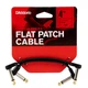 Патч-кабель D'ADDARIO PW-FPRR-204 Custom Series Flat Patch Cables (10cm) - изображение 1