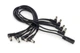 Патч кабель для питания педалей ROCKBOARD Flat Daisy Chain Cable, 8 Outputs, angled - изображение 1
