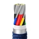 Кабель Type-C to Type-C Baseus Crystal Shine Series 100W 20V 5A 1,2m Blue (CAJY000603) - зображення 4