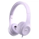 Дротові накладні наушники HOCO W21 Graceful Charm Wire Control Headphones Purple - изображение 1