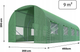 Пленка полиэтиленовая армированная для теплицы 9m² 450x200 cm - изображение 4