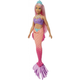 Lalka Barbie Dreamtopia Mermaid With Purple Top Pink Hair (194735055845) - obraz 1