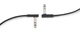 Патч-кабель для педалей экспрессии и футсвичей (RBO CAB F TRS 15 BK) ROCKBOARD Flat TRS Cable (15 cm) - изображение 2