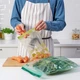 Пластикові пакети 30шт. (15шт по 4.5л і 15шт по 6л) Ikea ISTAD 405.256.85 - зображення 2