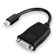 Адаптер, конвертер видеосигнала с Mini Display Port на DVI Addap MDP2DVI-01, переходник для ноутбука, проектора, телевизора, FullHD 1080P (0296) - изображение 1