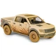 Игрушечная машинка металлическая Kinsmart Ford F-150 Raptor SuperCrew KT5365WY Песочный - изображение 2