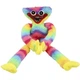 Мягкая игрушка обнимашка Хаги Ваги монстрик из видеоигры Huggy Wuggy на липучках 40 см радужный - изображение 2