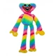 Мягкая игрушка обнимашка Хаги Ваги монстрик из видеоигры Huggy Wuggy на липучках 40 см радужный - изображение 4