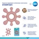 Игрушка-прорезыватель силиконовая с выступами STARFISH Canpol babies (5901691873339) - изображение 3