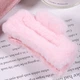 Пушистый Крабик для волос ANbeauty 12 см Пудровый (AN0103277) - изображение 2