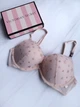 Бюстгальтер классический с вишивкой звездочек Victoria's Secret Пудровый А-84 36B/80B - изображение 2