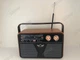 Аккумуляторный радиоприемник аудиосистема с пультом управления и Bluetooth радио Kemai Retro (MD-507BT) - изображение 9