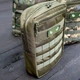 Рюкзак 10 л на плитоноску Cordura 1000D / Ранець з системою кріплення MOLLE койот - зображення 3