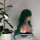 Перука KITTO HAIR в зелено-синьому кольорі (0417) - зображення 4