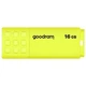 Флеш пам'ять/флешка Goodram UME2 YELLOW USB 2.0 16ГБ Жовтий (UME2-0160Y0R11) - зображення 1
