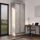Шкаф-купе Viant Ligth1 ДСП+ДСП 900х450x2200 мм Индастриал - изображение 1