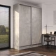 Шафа-купе Viant LigthKombo ДСП+ДСП 1800х450x2200 мм Індастріал - зображення 1