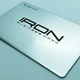 Металлическая Silver NFC визитка. Умная визитка из металла. - изображение 1