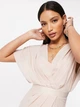 Платье длинное летнее женское Asos 1710923 36 Пудровое (ZP100230583644) - изображение 3